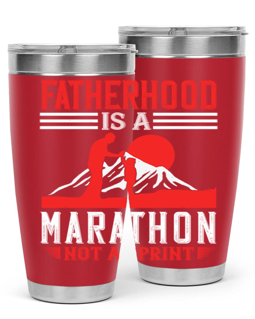 fatherhood is a marathon not a sprint 261#- fathers day- Tumbler