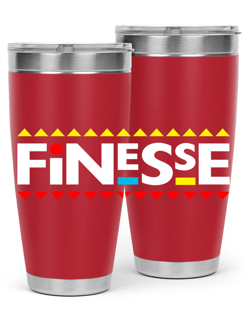finesse 155#- black words phrases- Cotton Tank