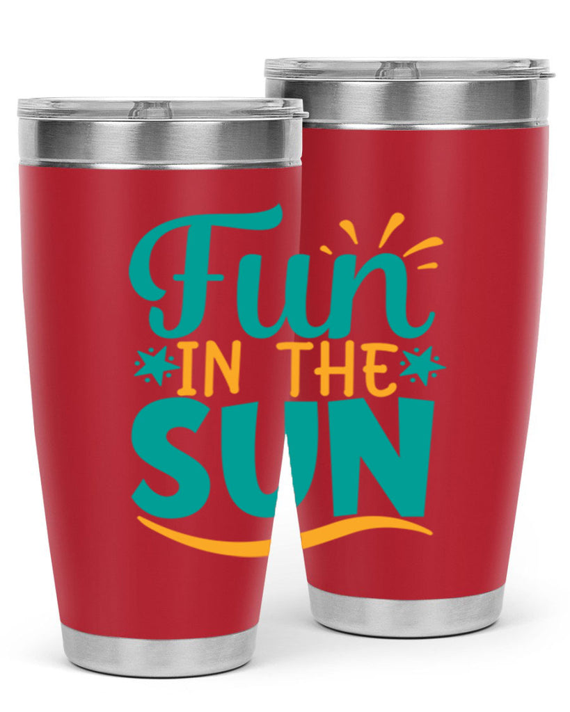 fun in the sun Style 103#- summer- Tumbler