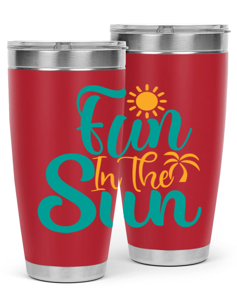 fun in the sun Style 104#- summer- Tumbler