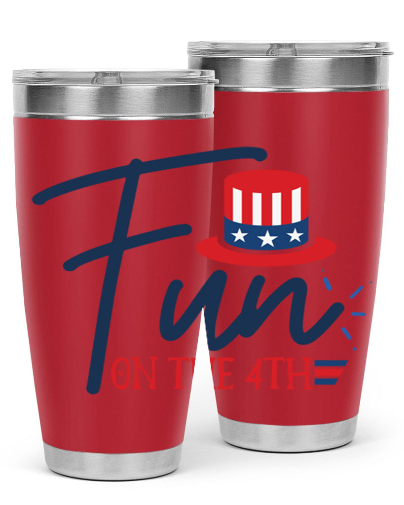 fun on the th Style 18#- Fourt Of July- Tumbler