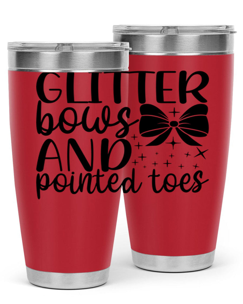 glitter bows and pointed toes44#- ballet- Tumbler