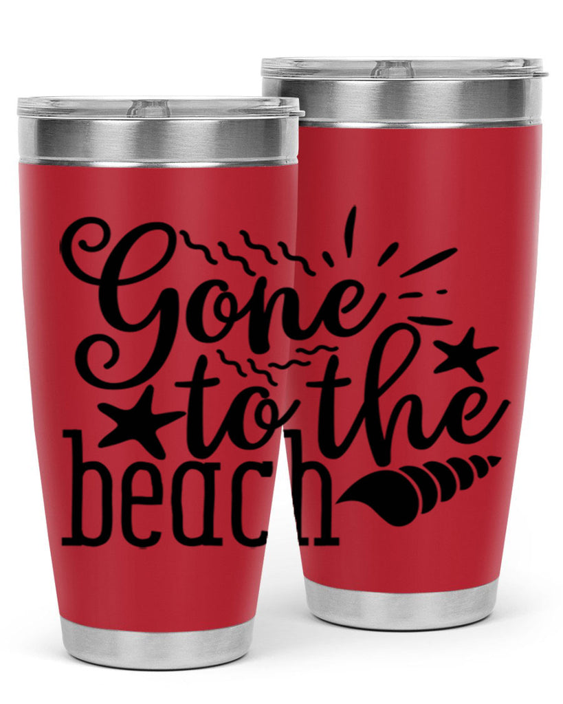 gone to the beach Style 100#- summer- Tumbler