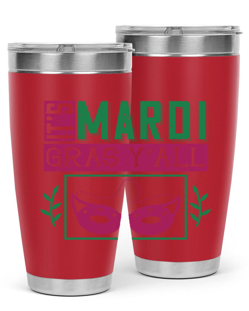 it’s mardi gras y’all 60#- mardi gras- Tumbler