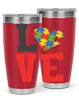 love Style 29#- autism- Tumbler