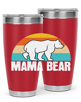 mama bear 24#- Bears- Tumbler