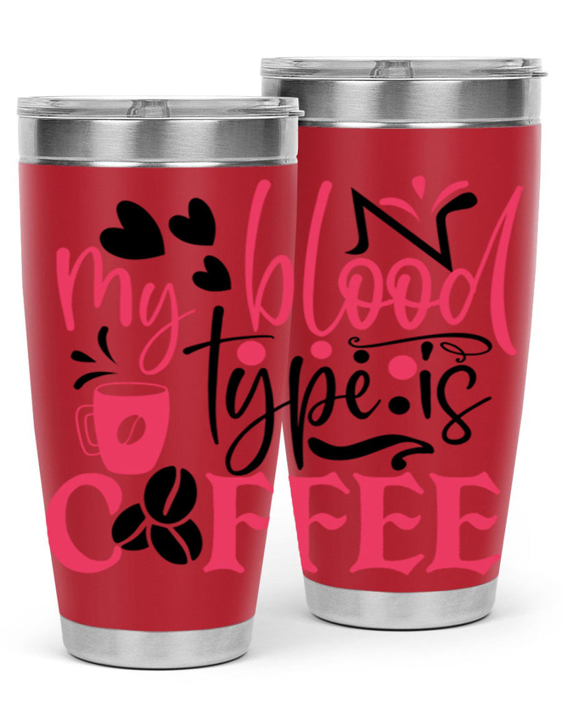 my blood type is coffee Style Style 129#- nurse- tumbler