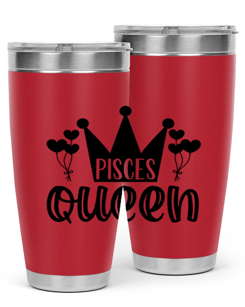 pisces queen 377#- zodiac- Tumbler