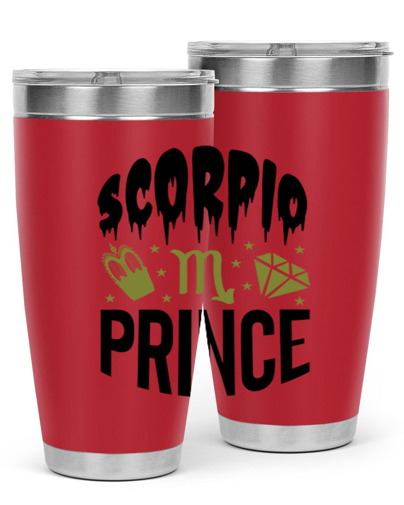 scorpio prince 445#- zodiac- Tumbler