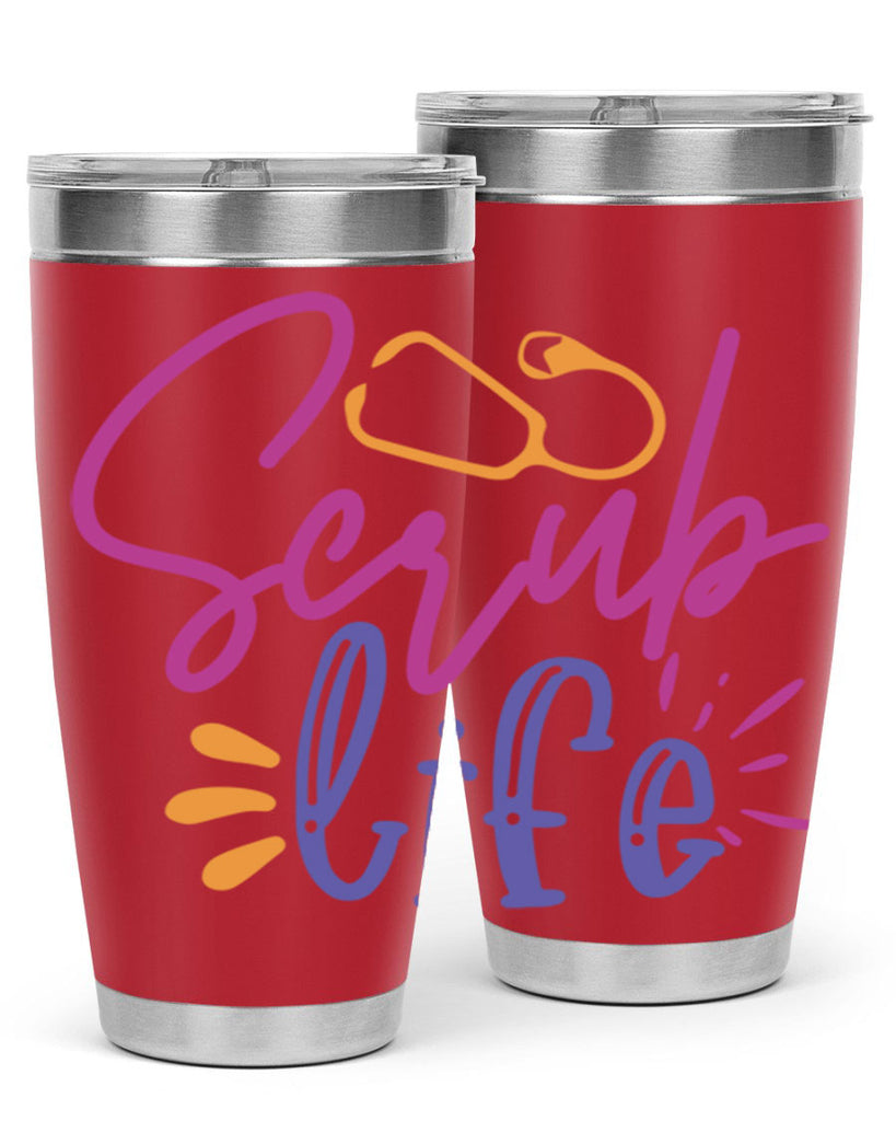 scrub life Style 351#- nurse- tumbler
