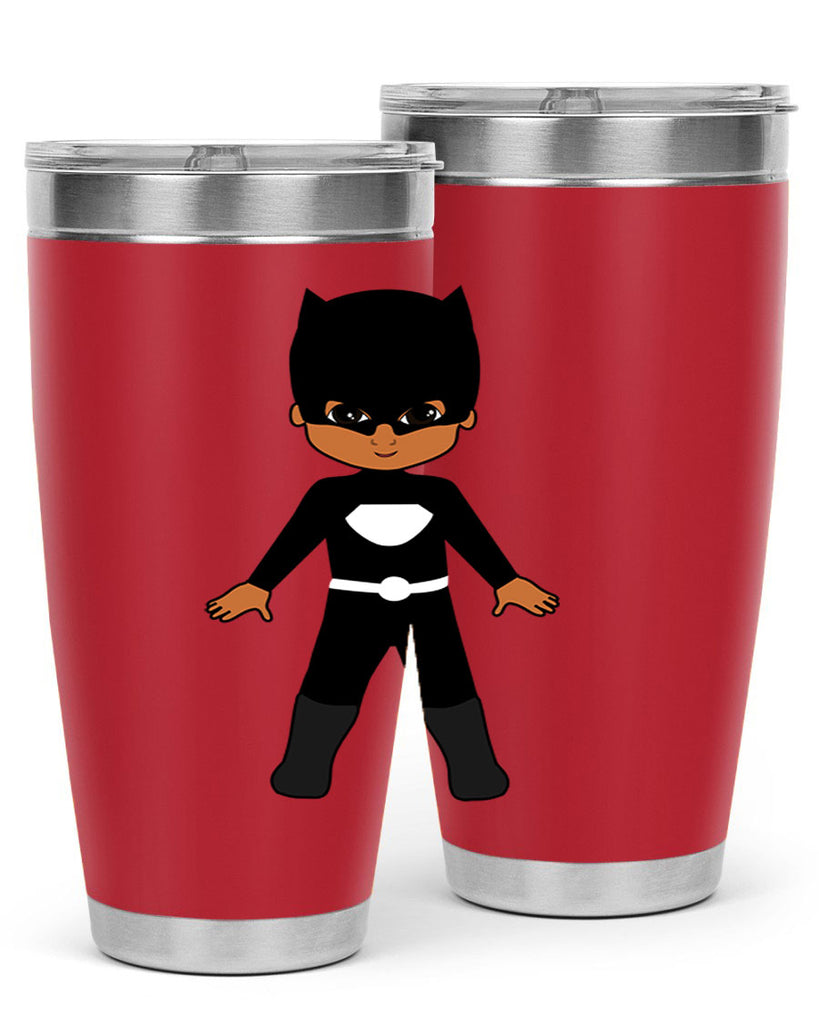 super kid 8#- black men - boys- tumbler