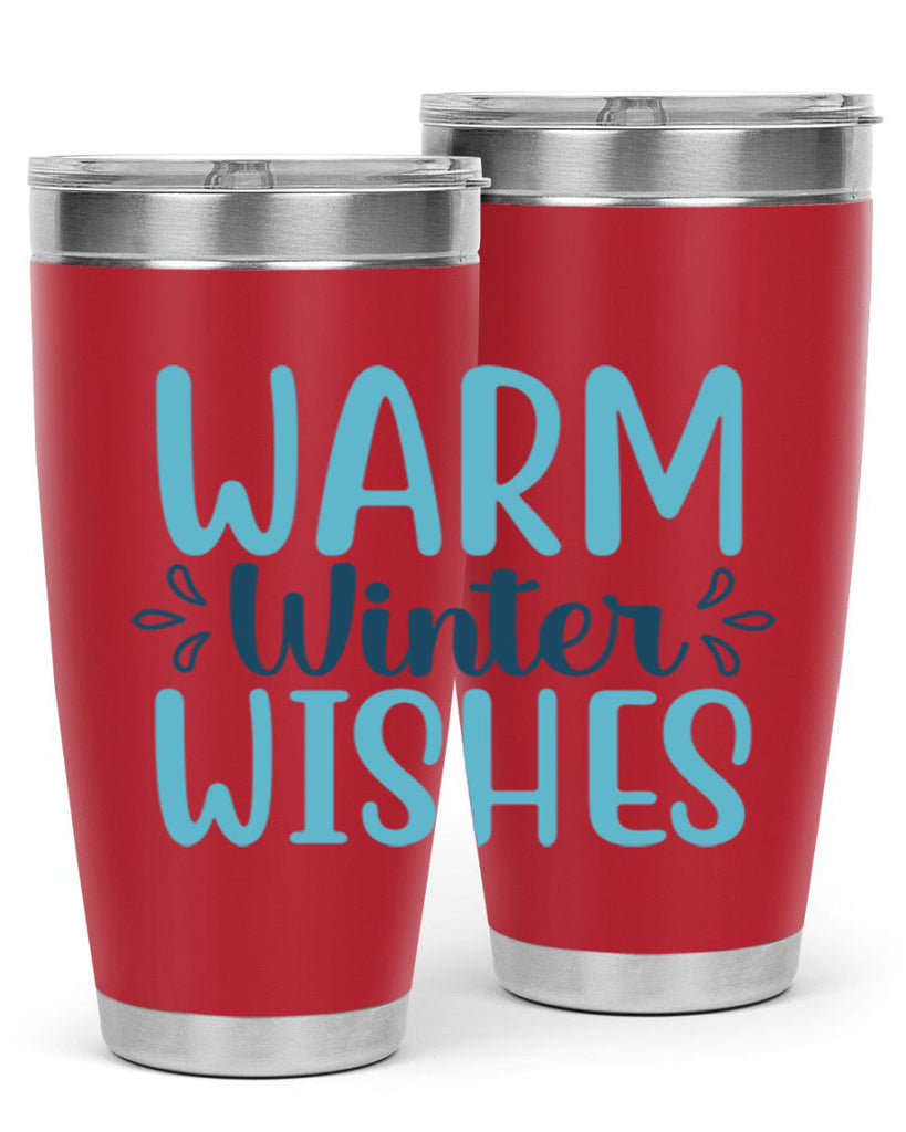 warm winter wishes 455#- winter- Tumbler