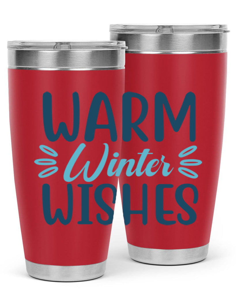 warm winter wishes 456#- winter- Tumbler