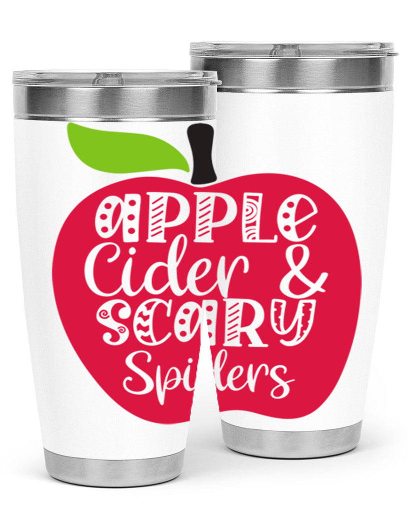 Apple Cider Scary Spiders 10#- fall- Tumbler