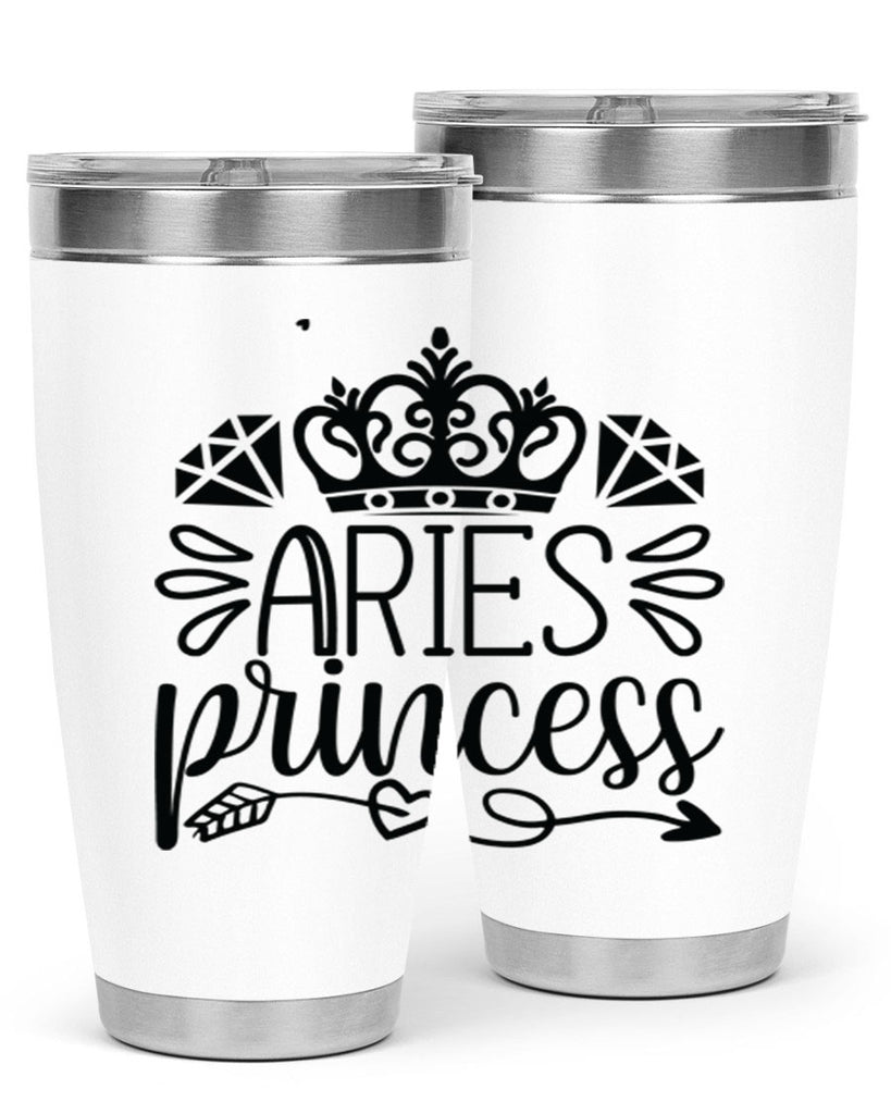 Aries princess 114#- zodiac- Tumbler