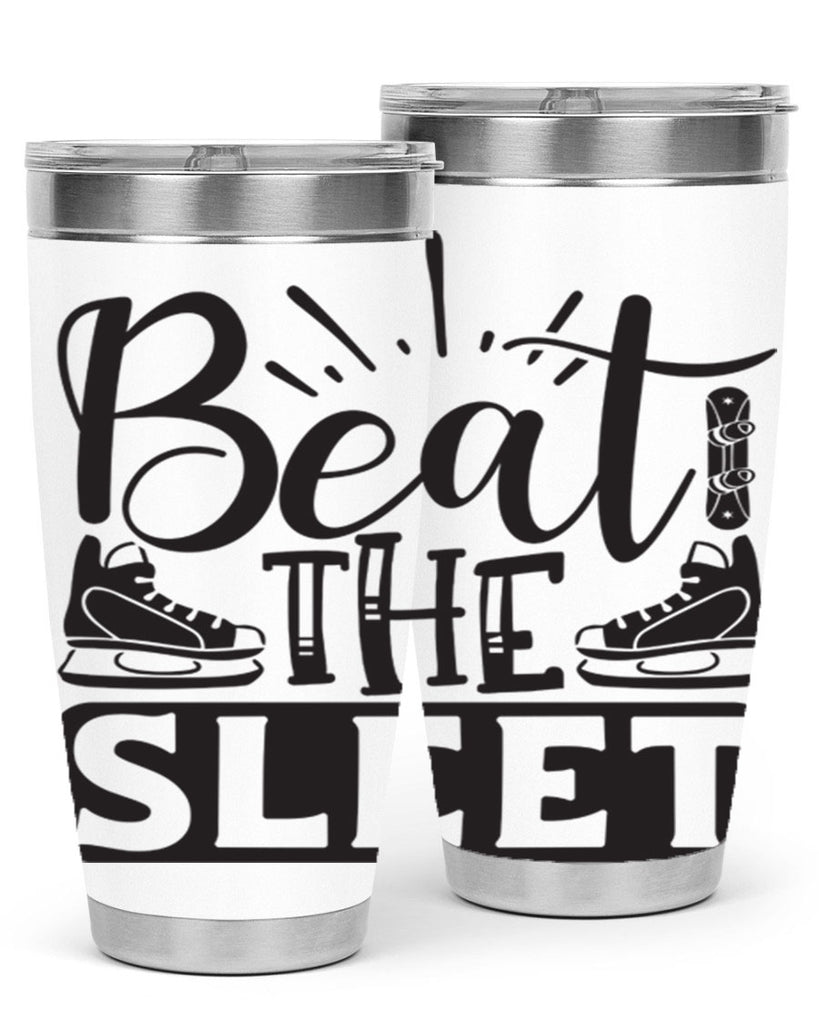Beat the sleet 24#- winter- Tumbler