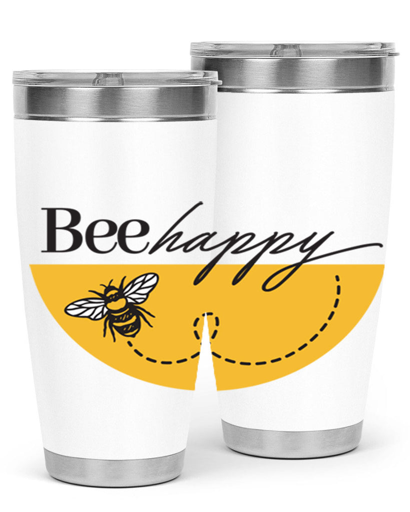 Bee Happy30#- spring- Tumbler