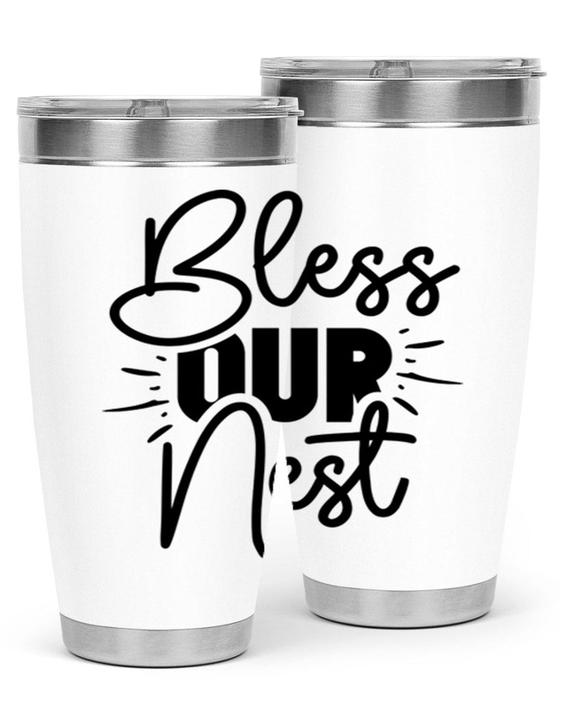 Bless Our Nest 52#- spring- Tumbler