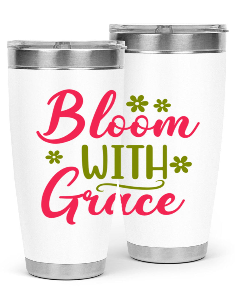 Bloom With Grace 80#- spring- Tumbler