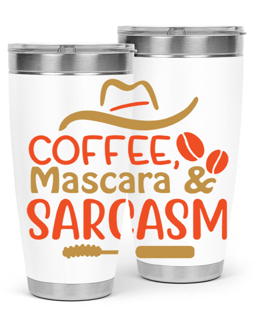 Coffee Mascara Sarcasm 21#- fashion- Cotton Tank