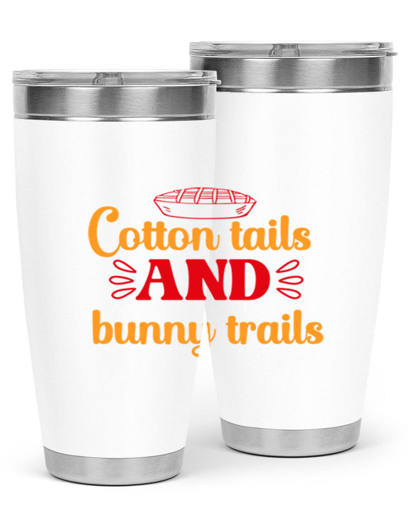 Cotton tails and bunny trails 112#- spring- Tumbler