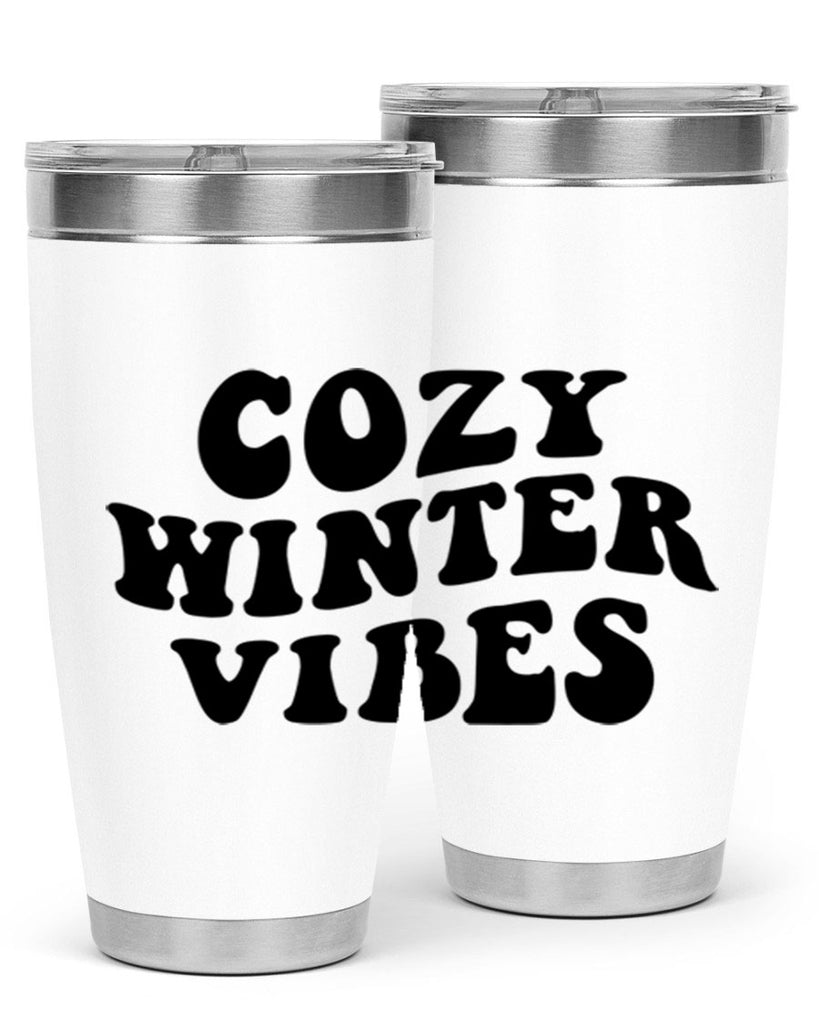 Cozy Winter Vibes 64#- winter- Tumbler
