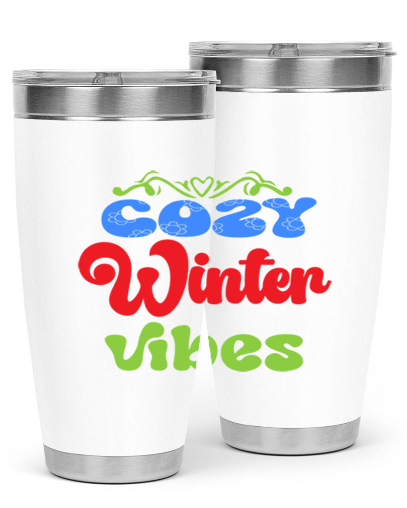 Cozy winter vibes 75#- winter- Tumbler