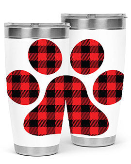 Dog Paw Style 95#- dog- Tumbler