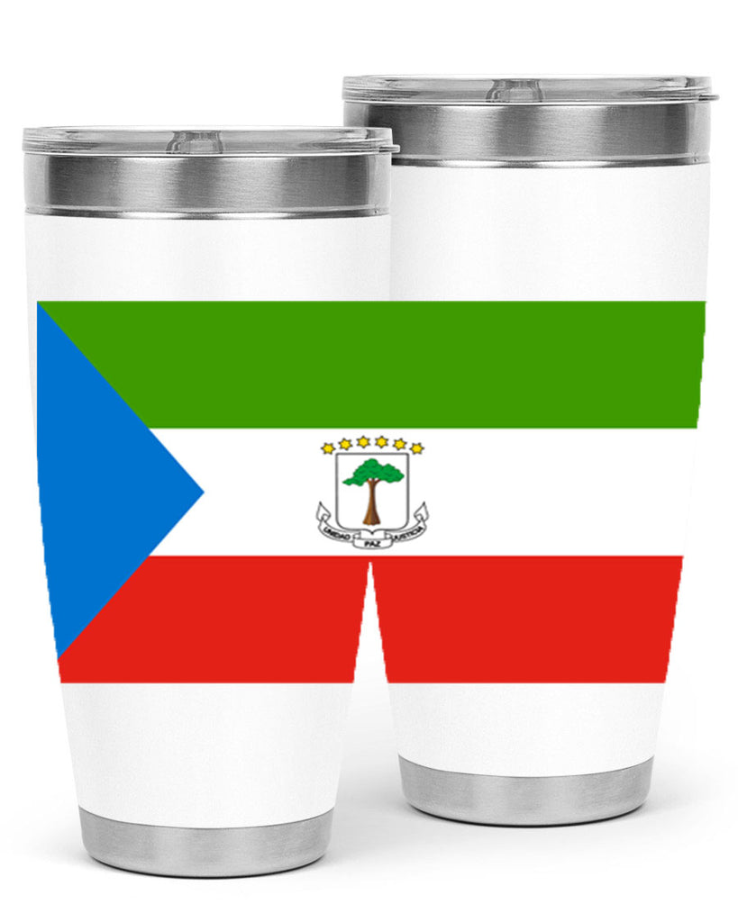 Equatorial Guinea 144#- world flags- Tumbler