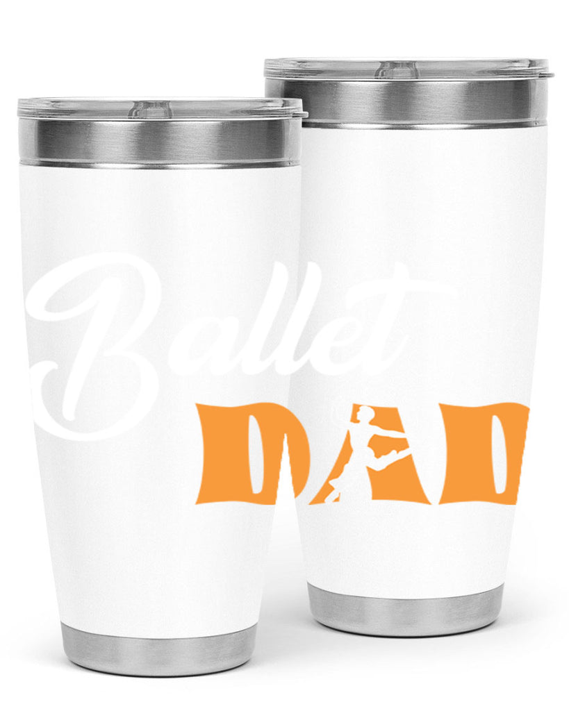 Fitted Dance Dad Ballet SVG Ballet 39#- ballet- Tumbler