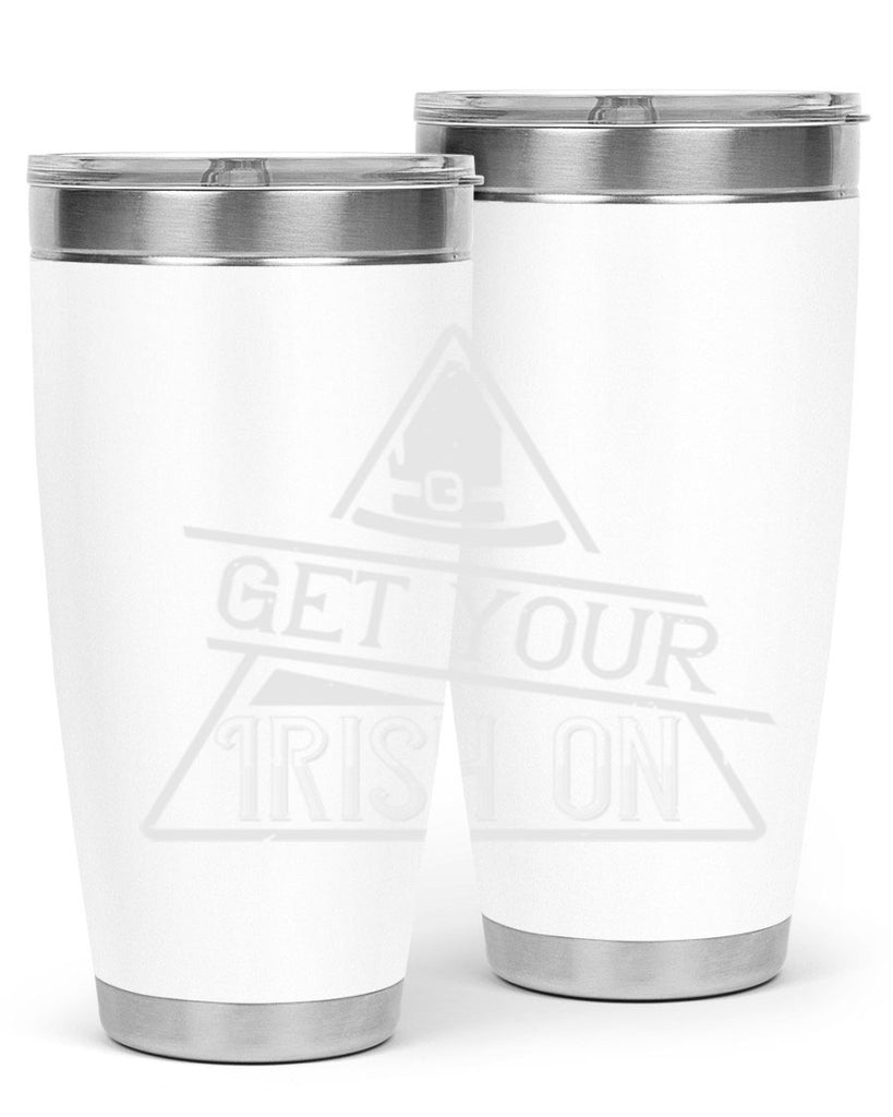 Get your Irish on Style 137#- St Patricks Day- Tumbler