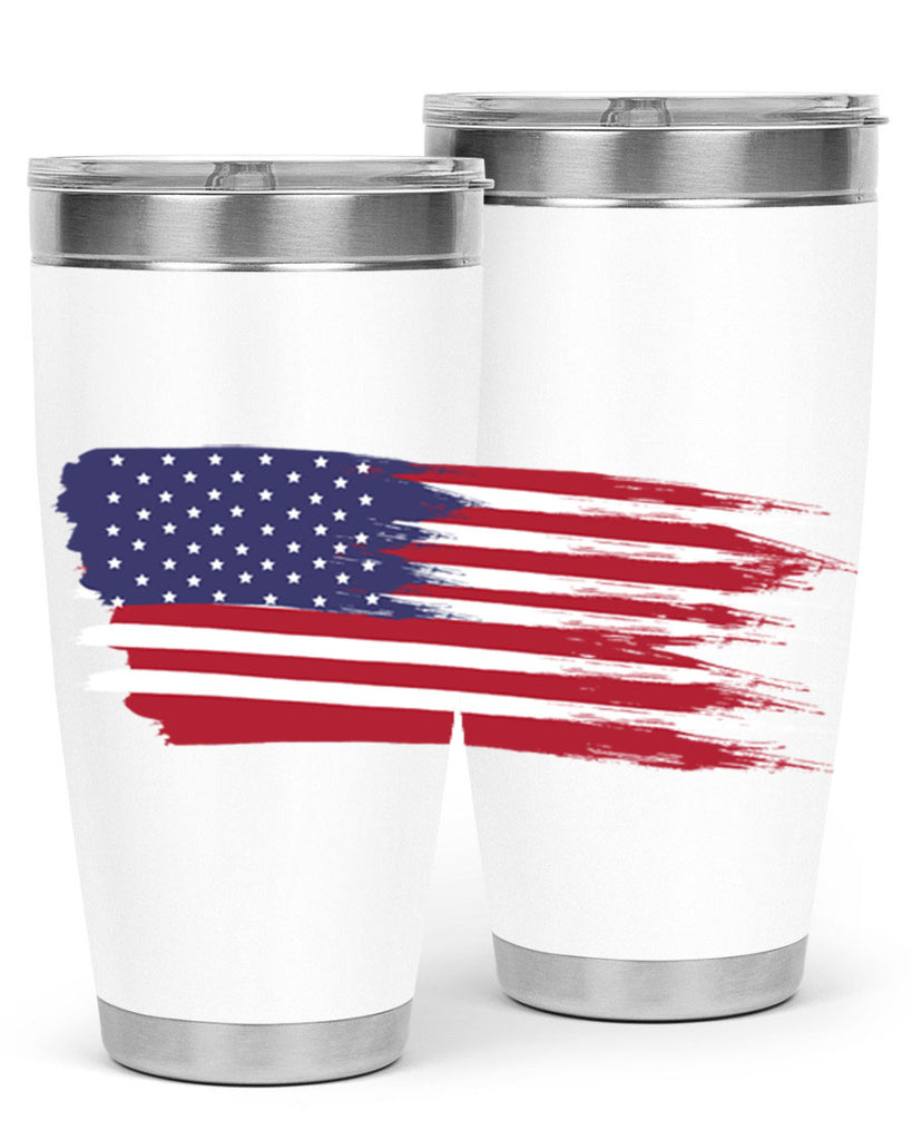 Grunge Flag 54#- Us Flags- Tumbler