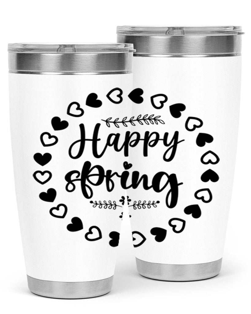Happy Spring 174#- spring- Tumbler