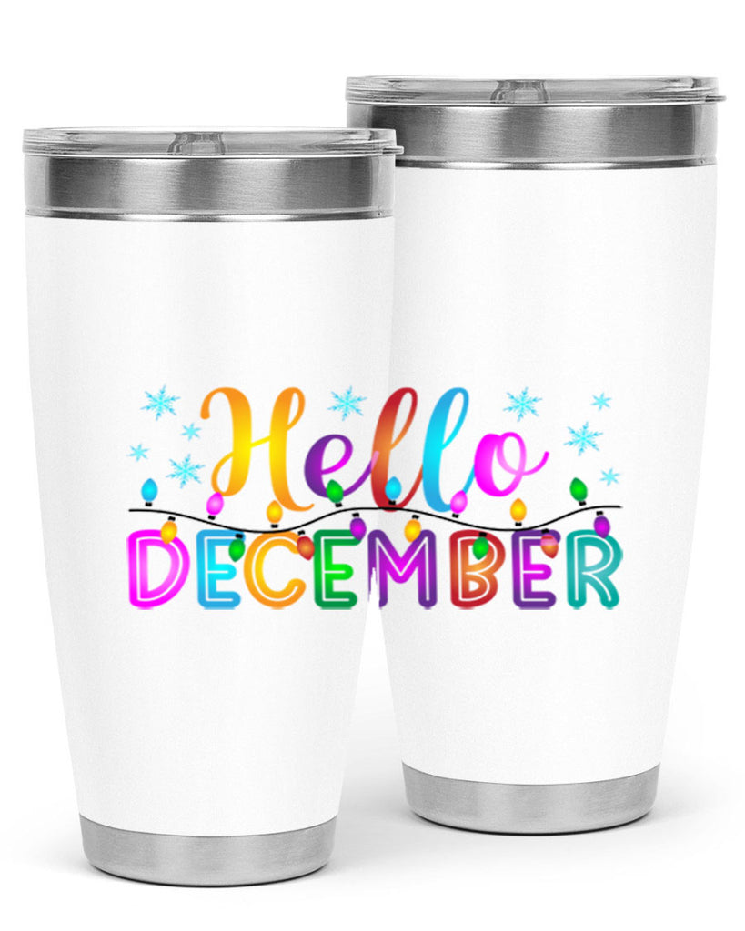 Hello December Winter 177#- winter- Tumbler