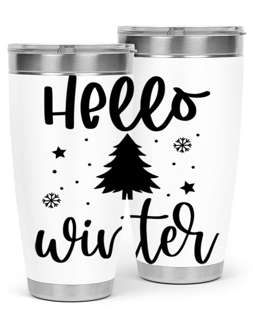 Hello Winter 162#- winter- Tumbler