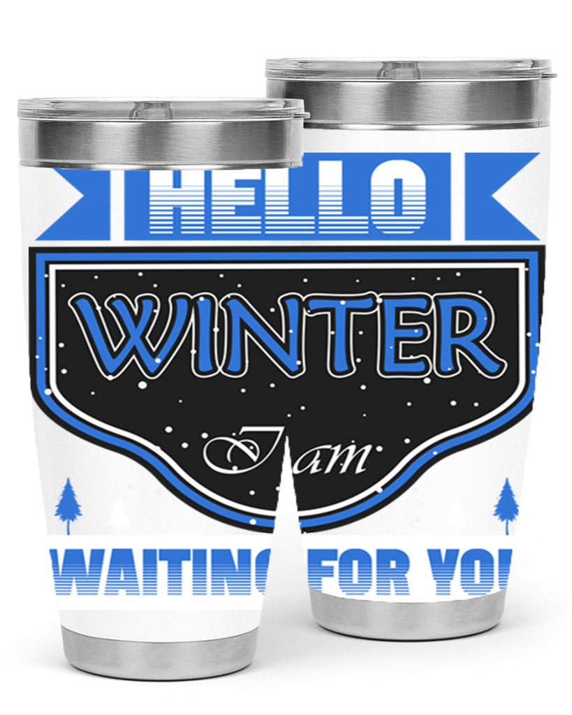 Hello Winter 164#- winter- Tumbler