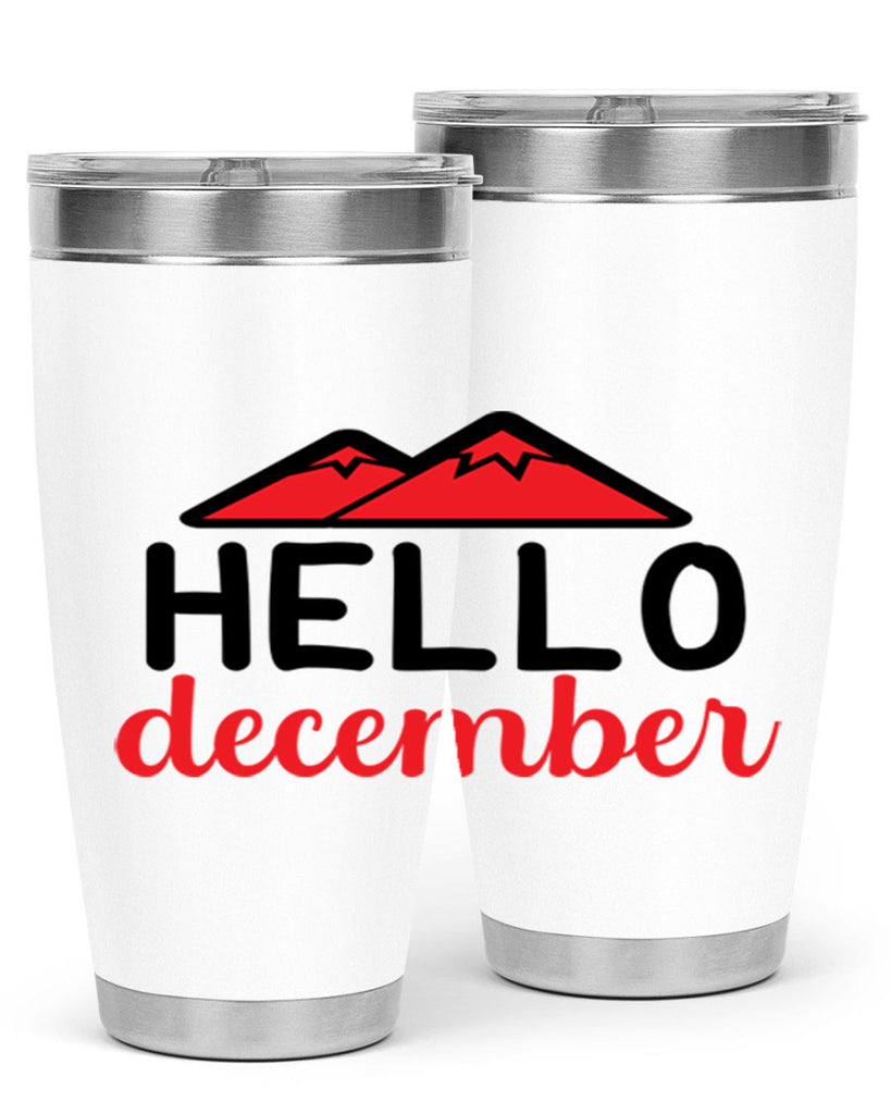 Hello december 160#- winter- Tumbler