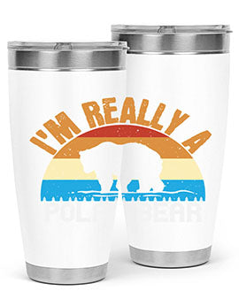 I'm Really A Polar Bear 38#- Bears- Tumbler