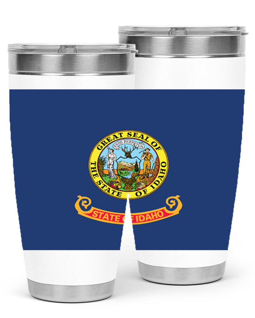 Idaho 40#- Us Flags- Tumbler