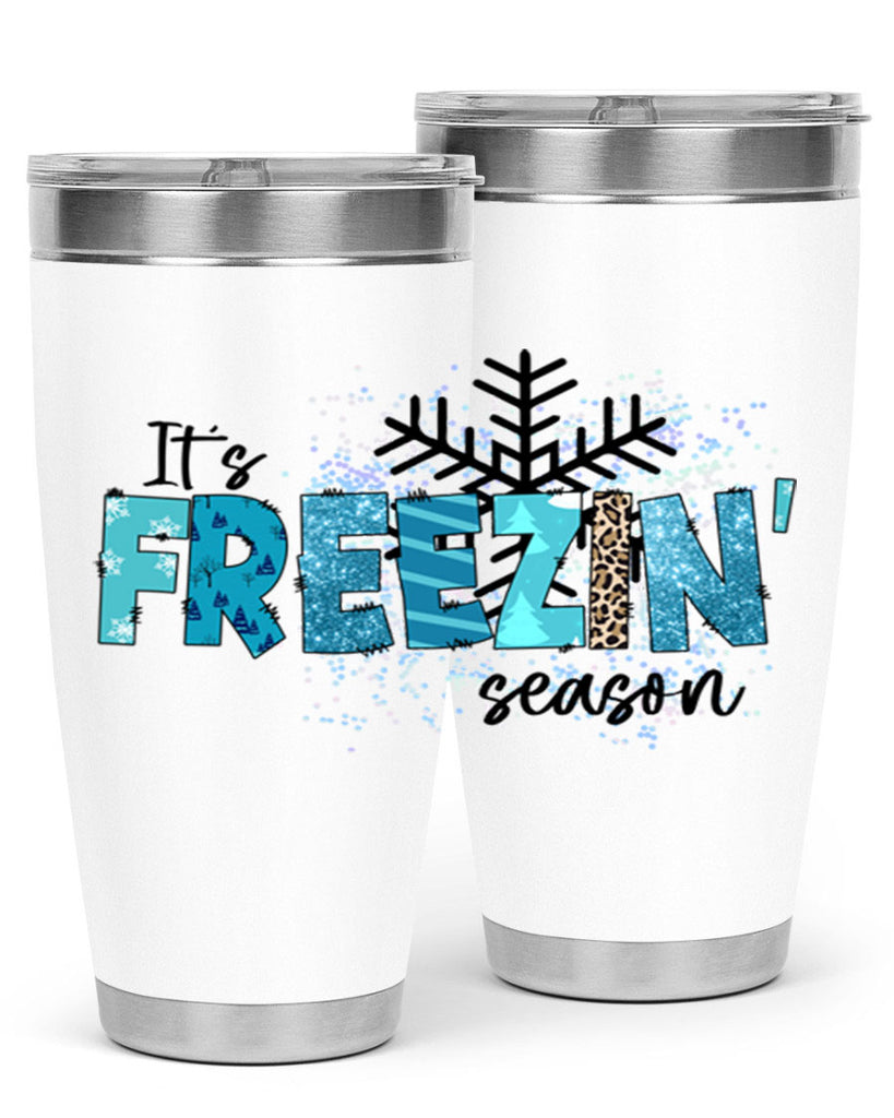 It s freezin season 266#- winter- Tumbler