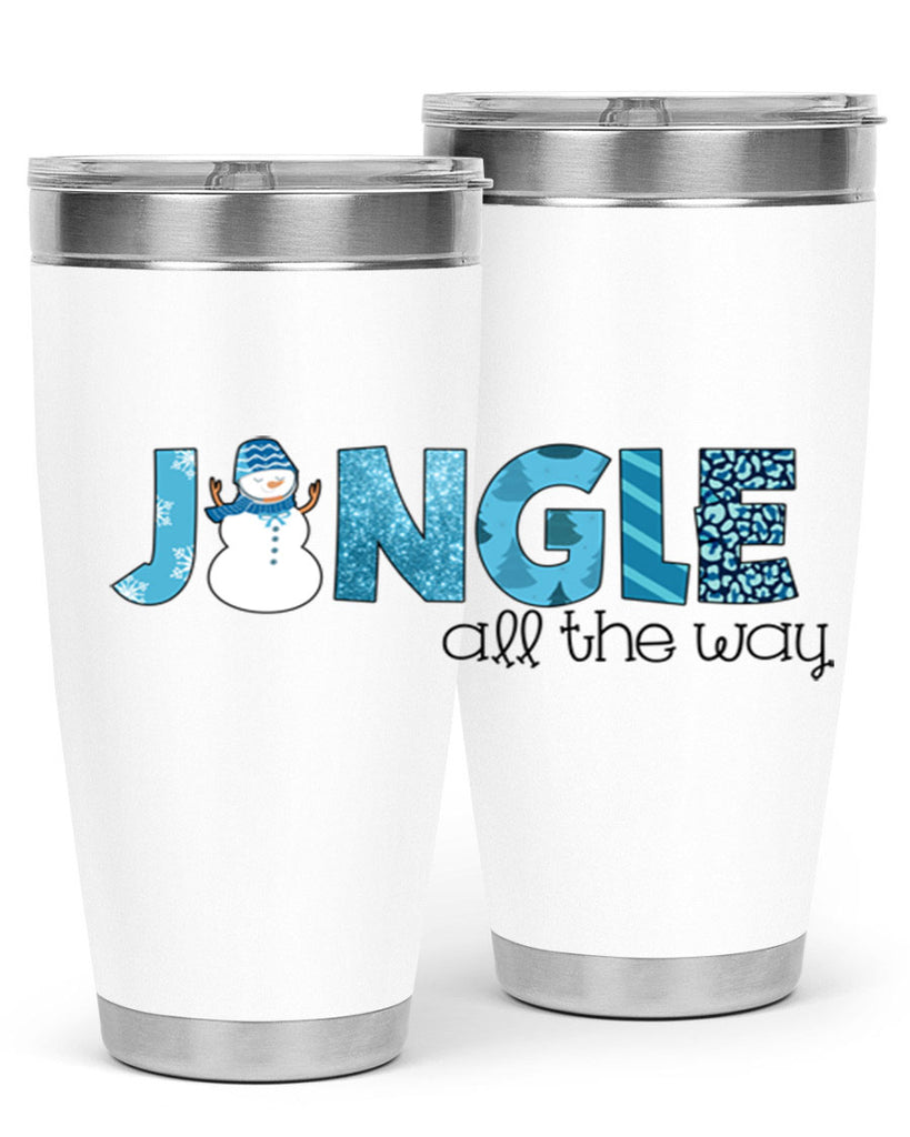 Jingle all the way 279#- winter- Tumbler