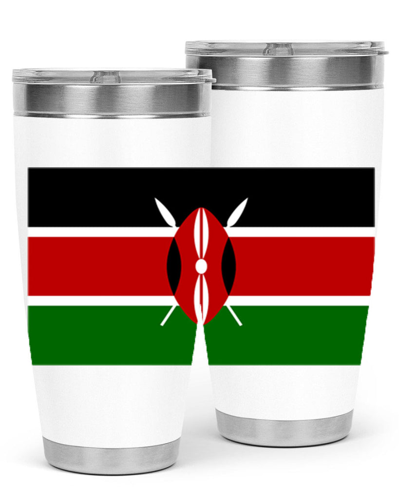 Kenya 110#- world flags- Tumbler