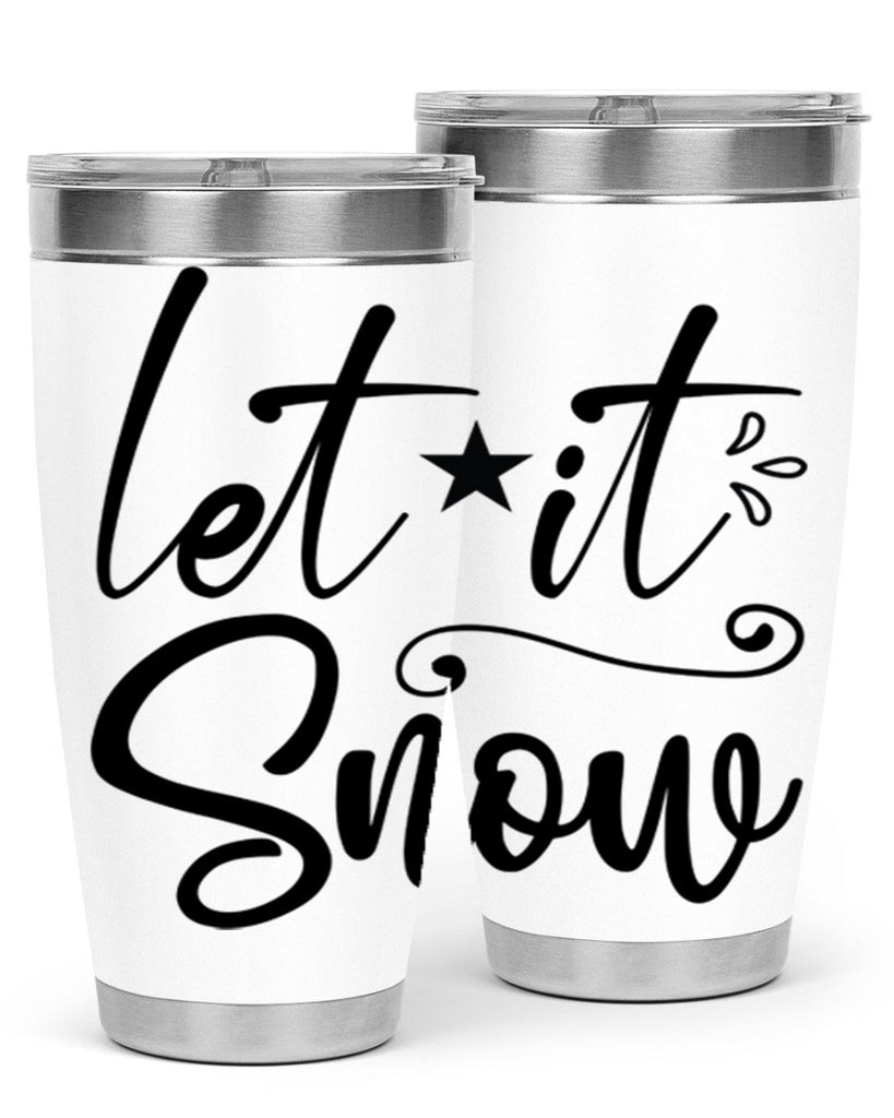 Let it snow 292#- winter- Tumbler