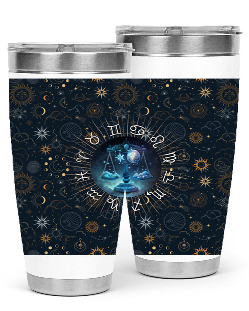 Libra Straight 317#- zodiac- Tumbler
