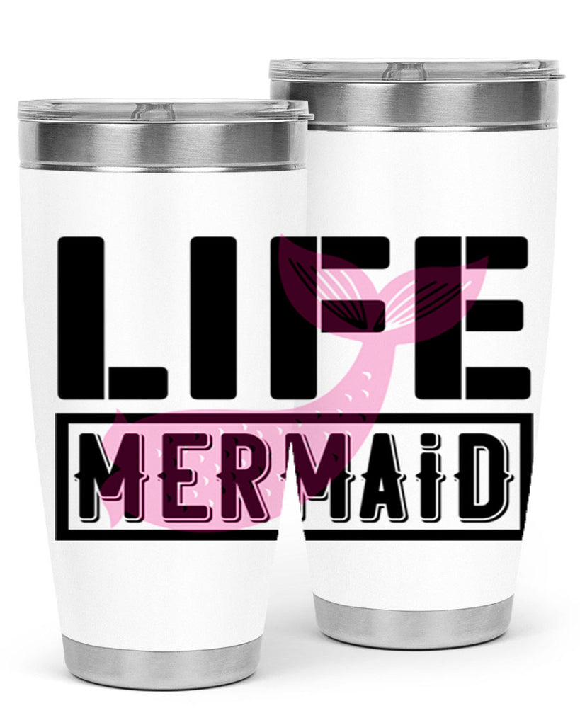 Life mermaid 303#- mermaid- Tumbler