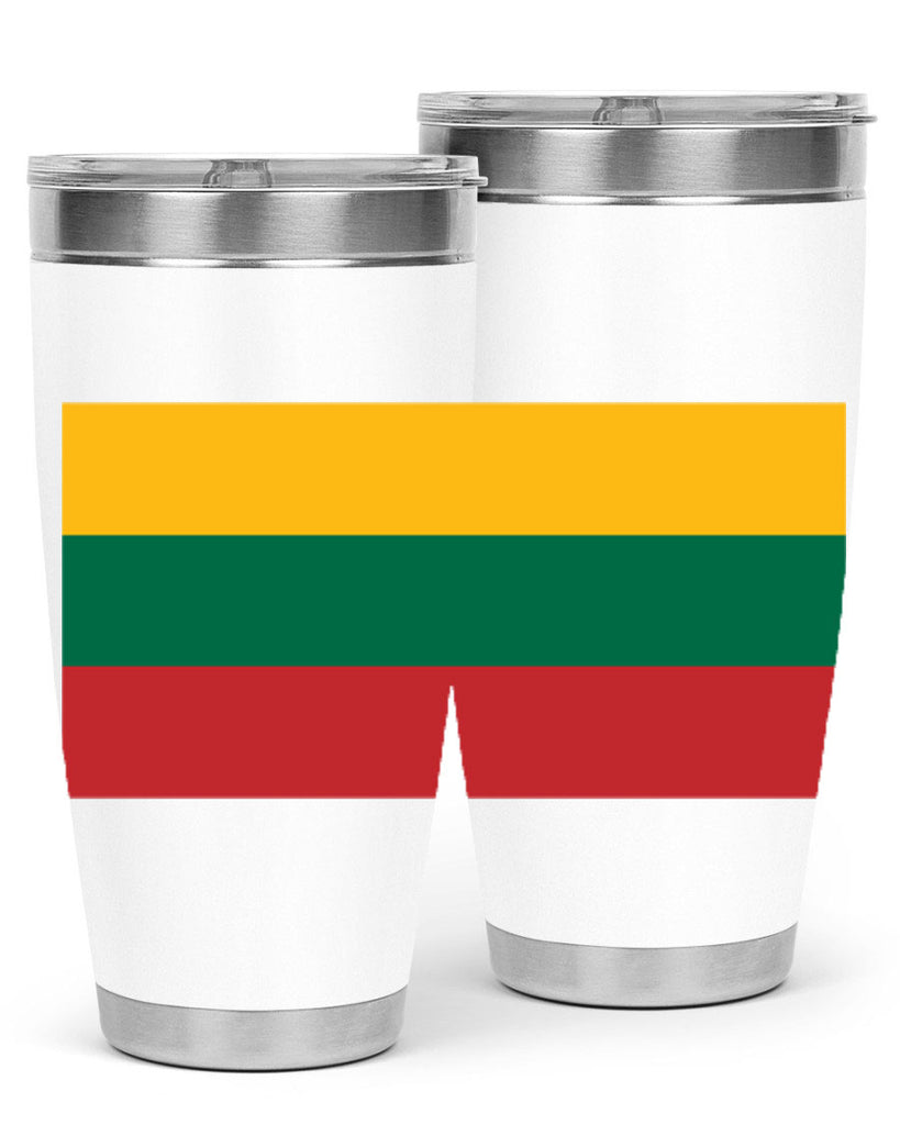 Lithuania 98#- world flags- Tumbler