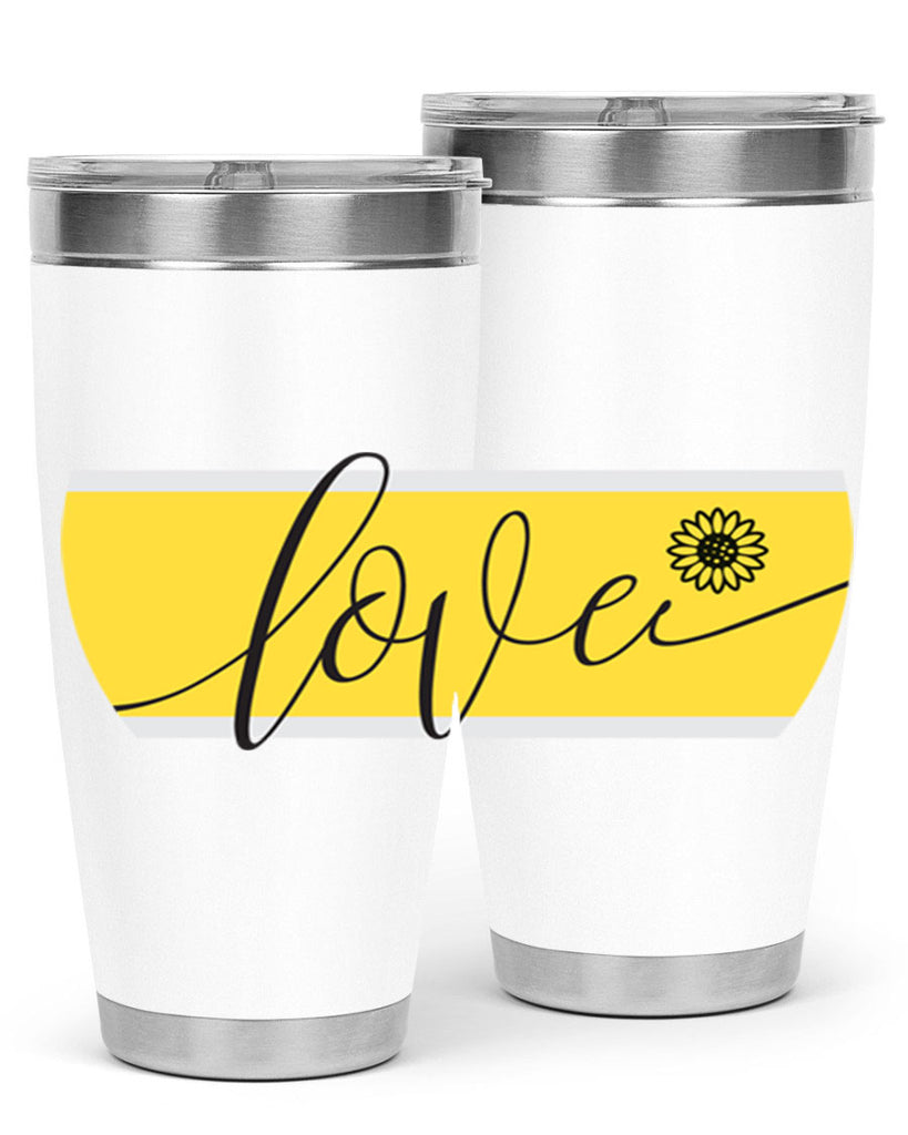 Love and daisy327#- spring- Tumbler