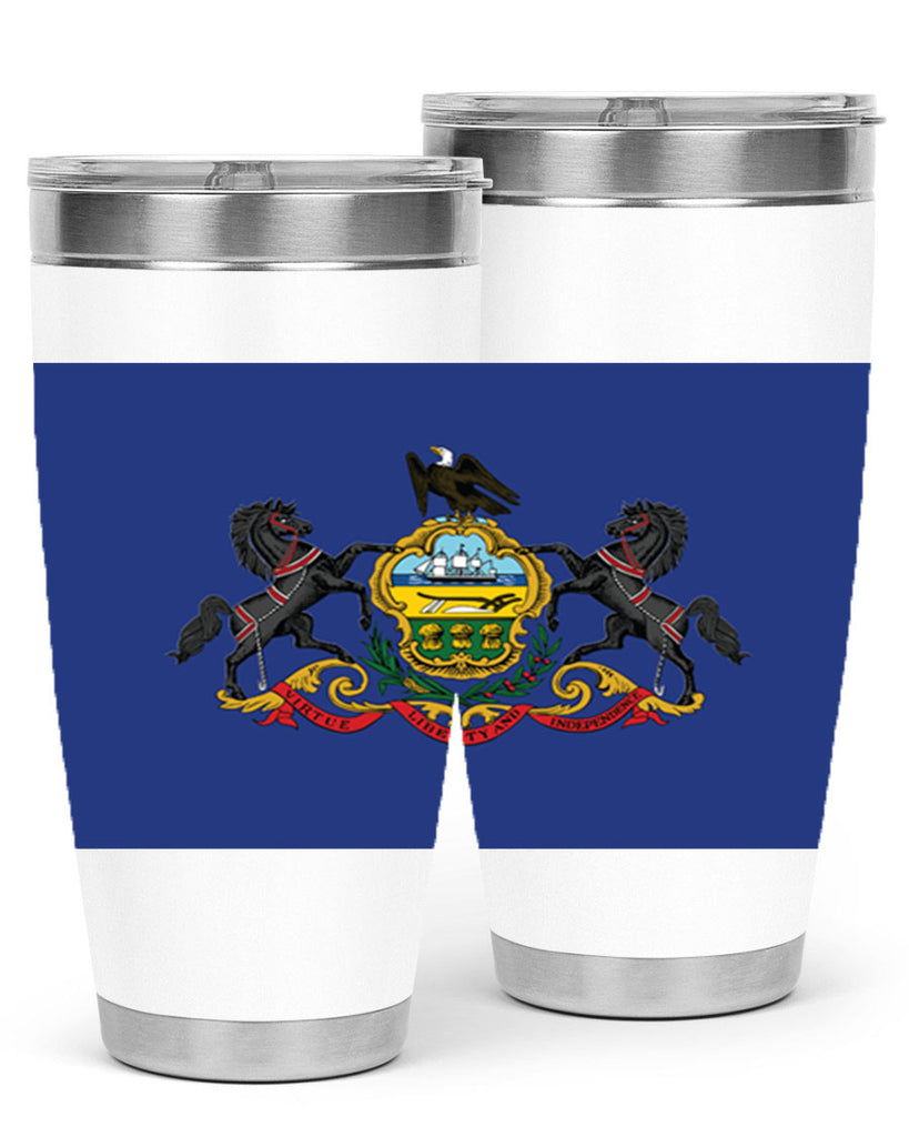 Pensilvania 14#- Us Flags- Tumbler