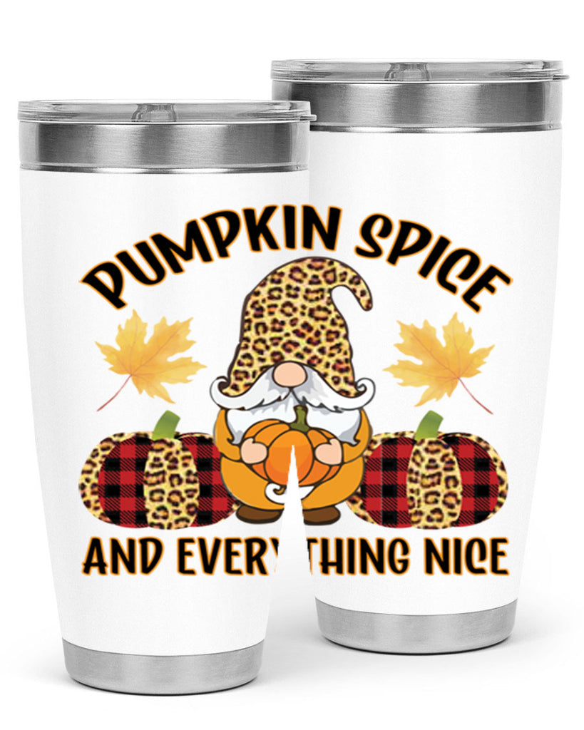 Pumpkin Spice and Everything Nice 534#- fall- Tumbler