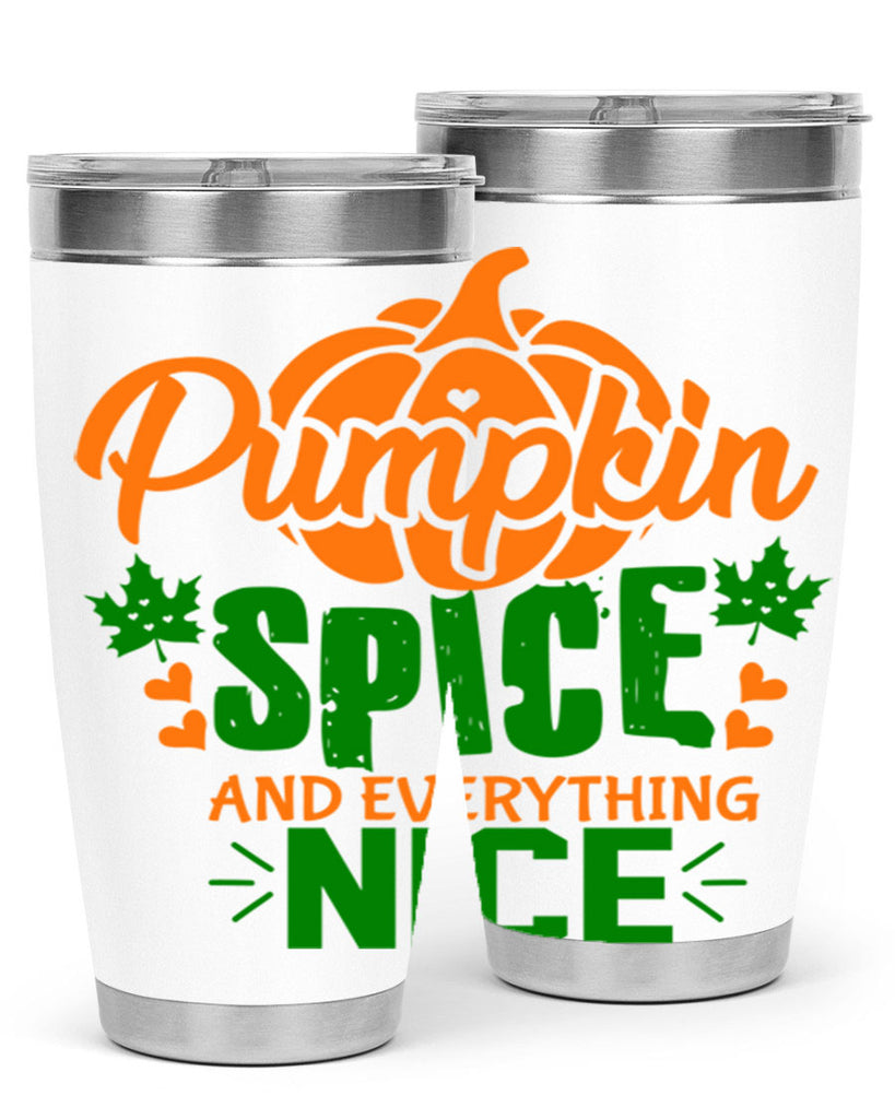 Pumpkin Spice and Everything Nice 538#- fall- Tumbler